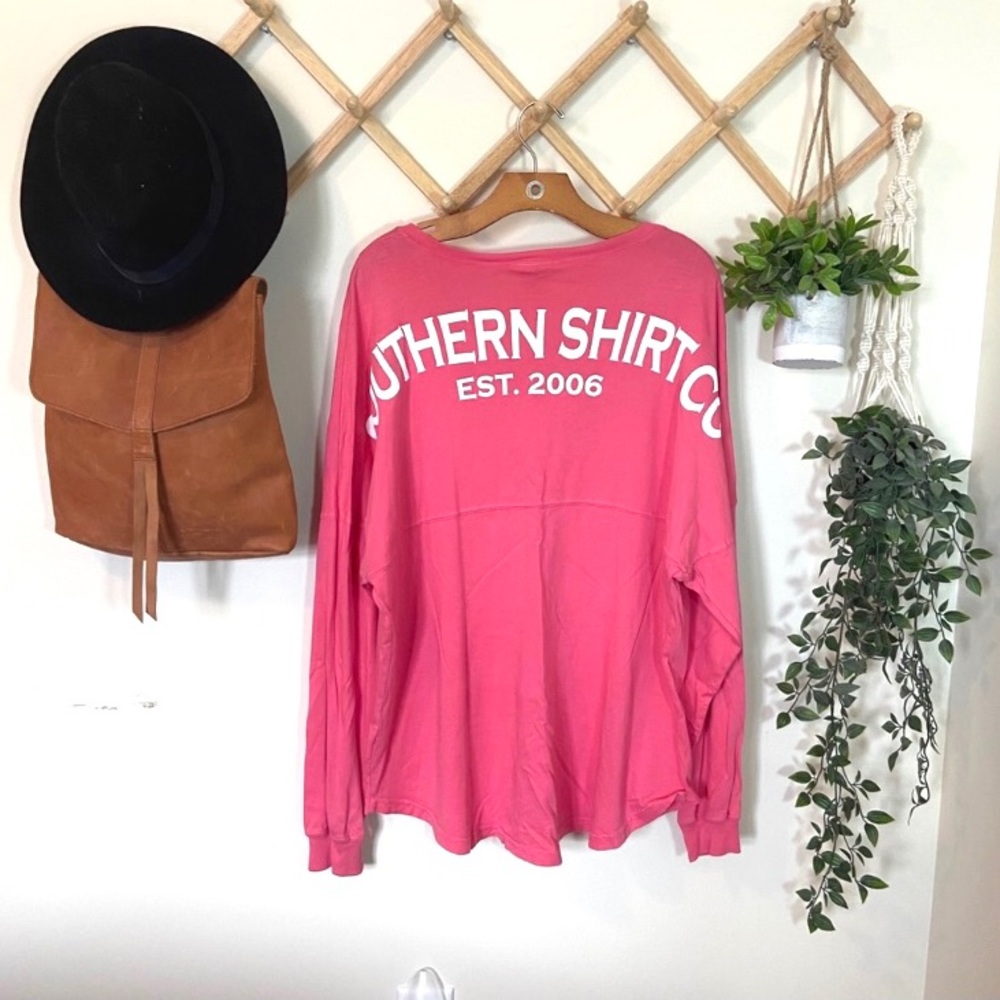 Southern Shirt Co | Pink V Neck T104